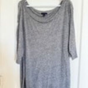 American Eagle XL Women's Dressy TShirt Heather Gray